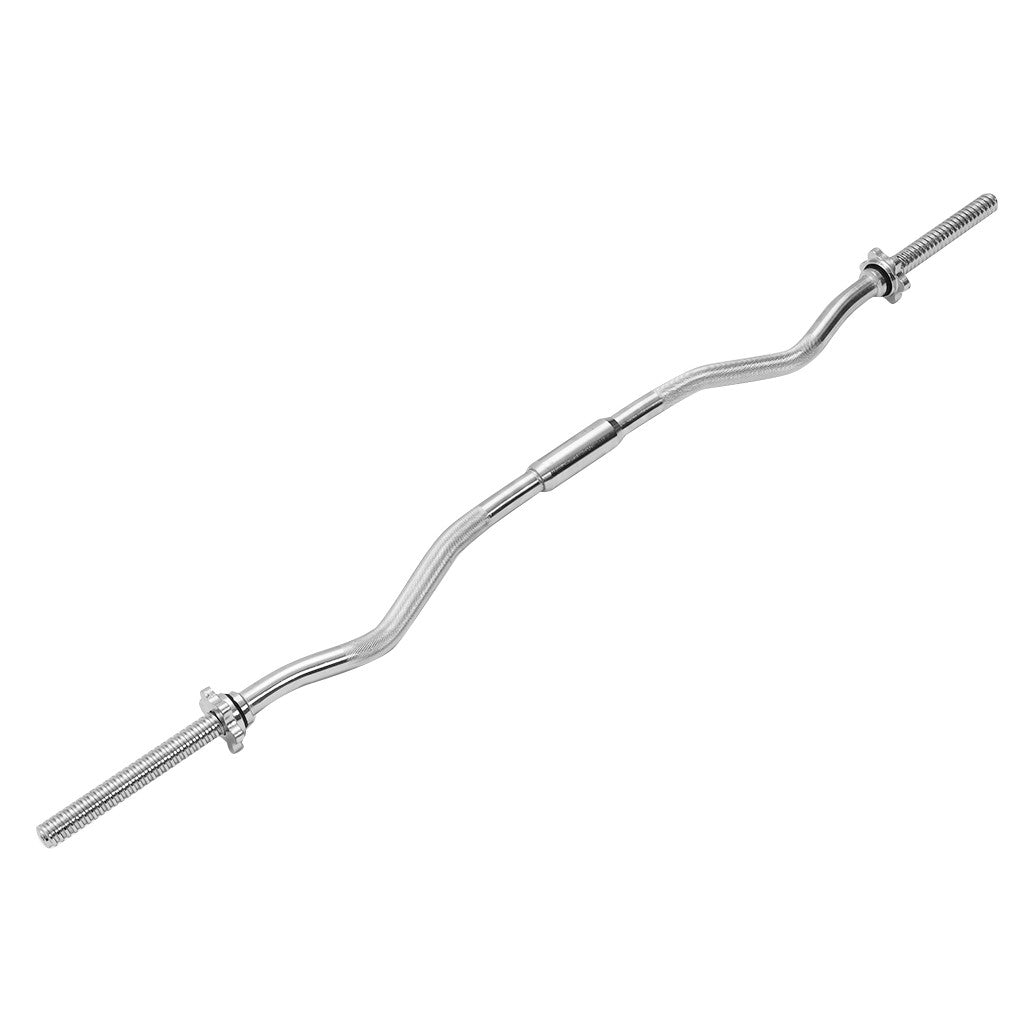 Barbell Dumbbell Curl Bar Weight Lifting Curl Barbell Gym Exercise Workout