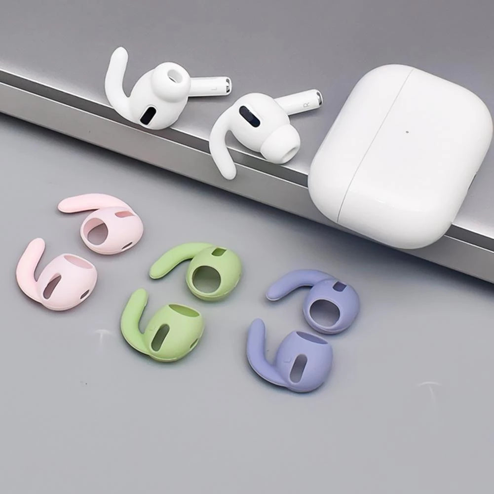 Pair of Multi-Color Silicone Sports Eartips Earphone Covers for Airpods Pro