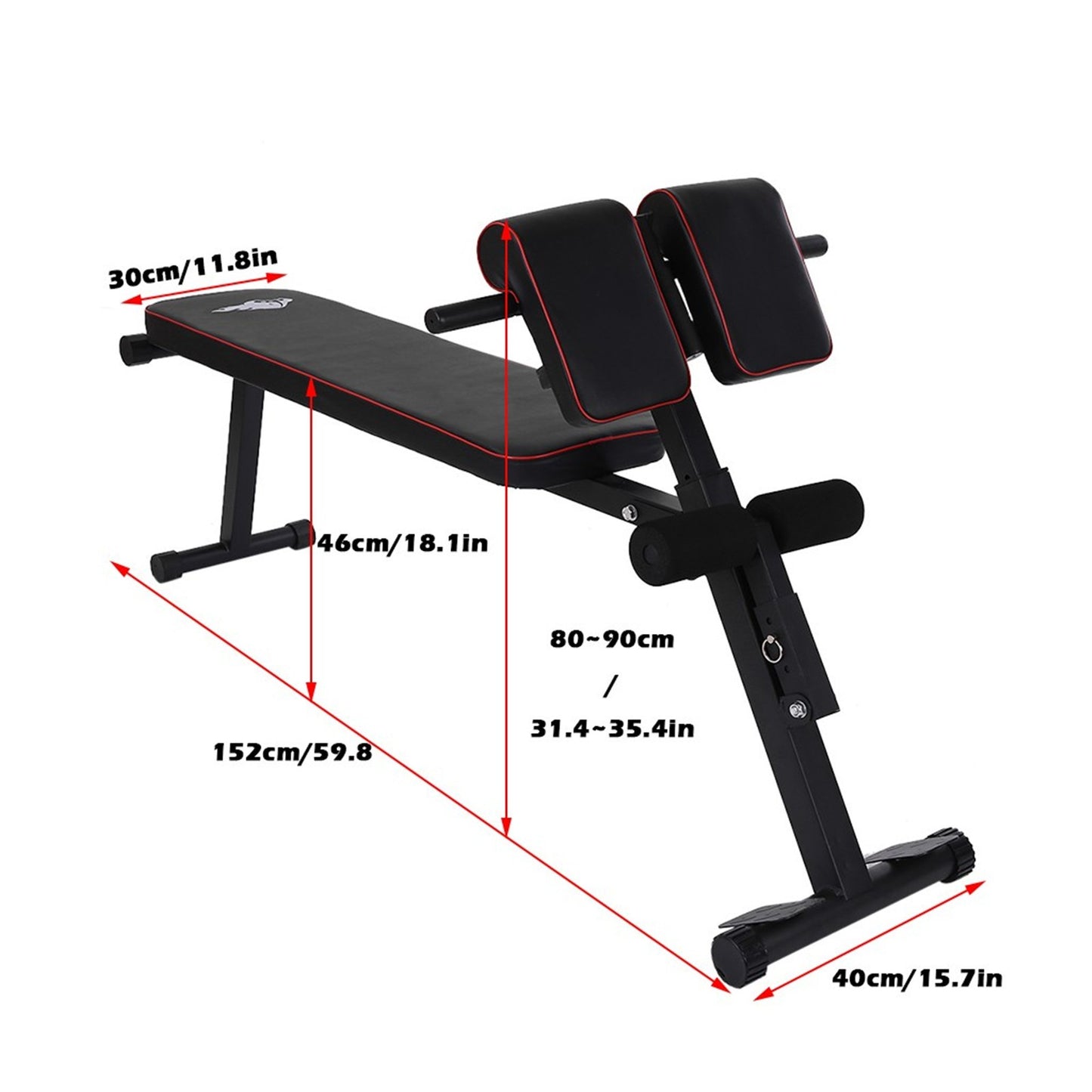 Height-adjustable Multifunctional Sports Stretching Stool Roman Chair