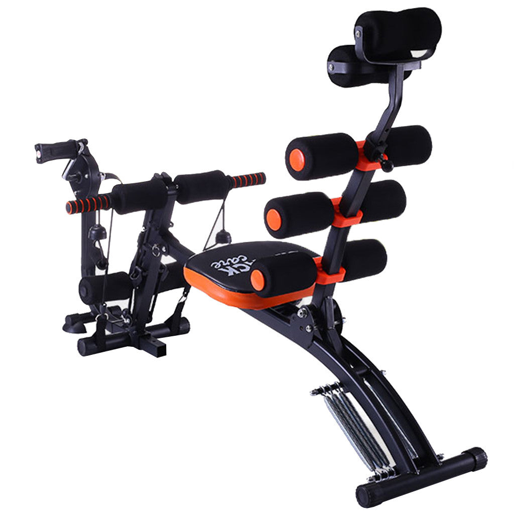 Abdominal Trainers Abdominal Workout Machine Thighs Buttocks Rodeo Height Adjustable Sit-up Exerciser Home Trainer