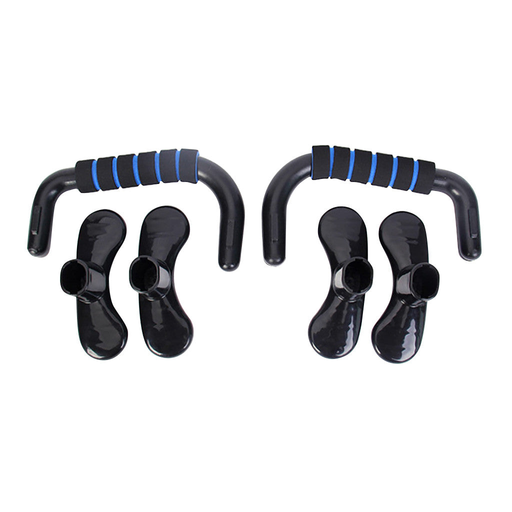 Push Up Bars Stand Foam Handles For Gym Fitness Exercise Chest Press Pull 2PC
