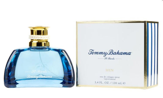 Set Sail St. Barts' Exotic Marine Blue 3.4 Oz. Cologne with Long Lasting Tropical Citrus Scent Original Cologne for Men
