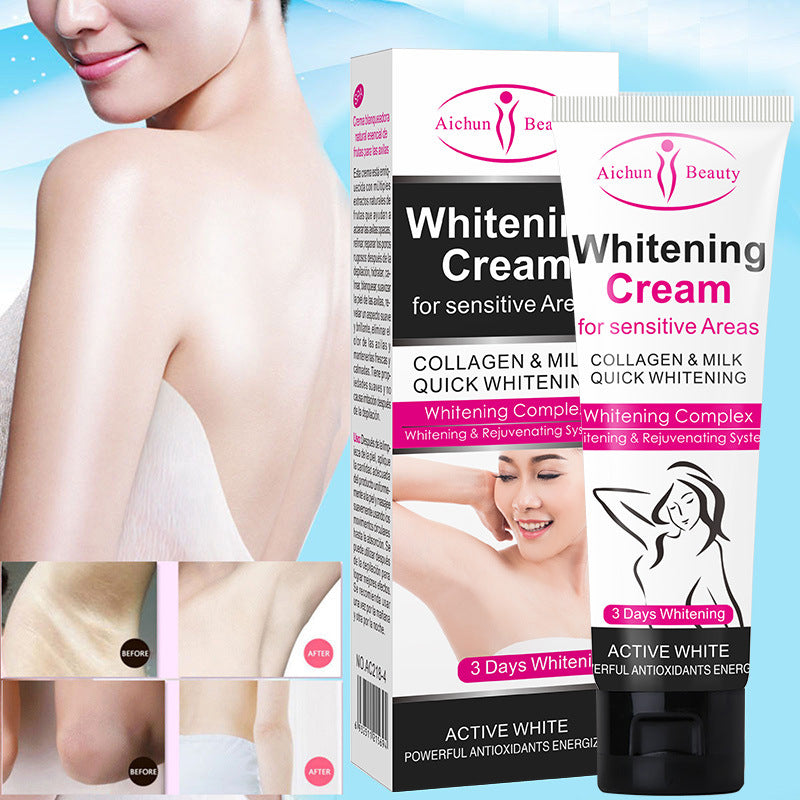 Aichun repair whitening black pigment to prevent odor, sweat to smell, armpit whitening skin 50g