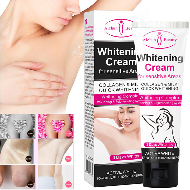 Aichun repair whitening black pigment to prevent odor, sweat to smell, armpit whitening skin 50g