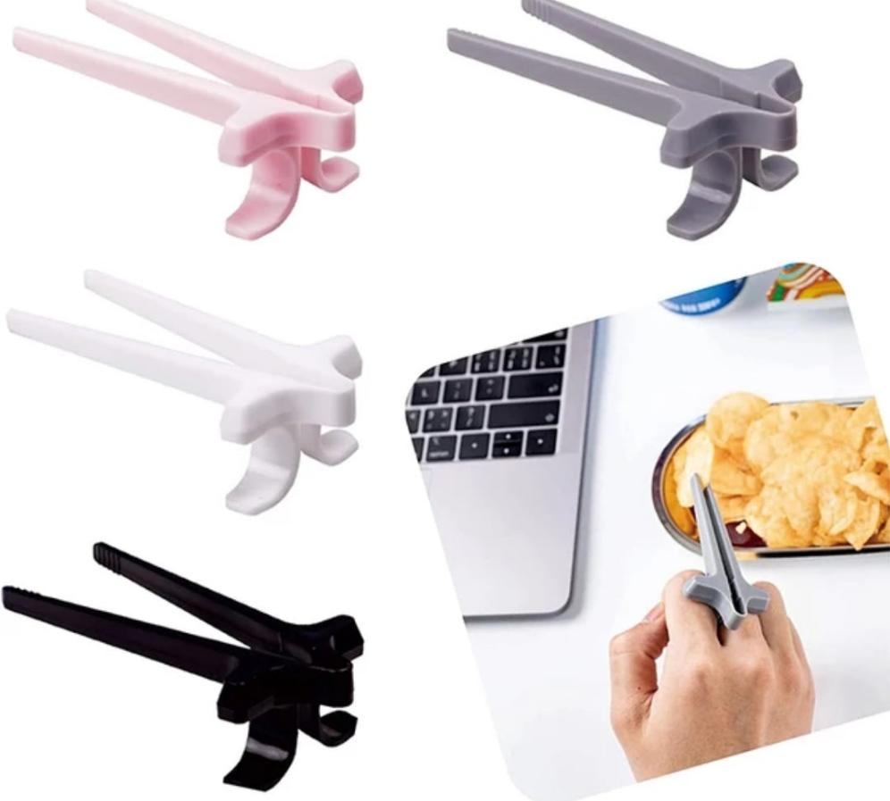 7pcs Finger Chopsticks for Gamers,Snack Clips,Gaming Finger